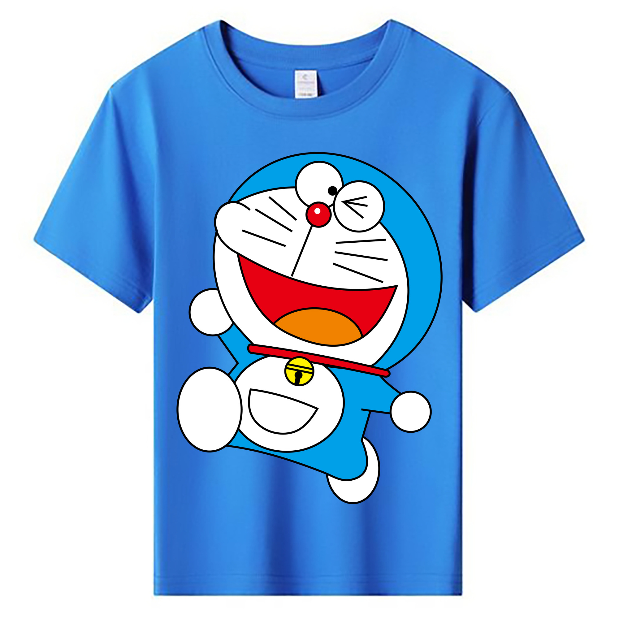 （画像用） ドラえもん Doraemon 綿100％キッズTシャツ（フロントプリント）